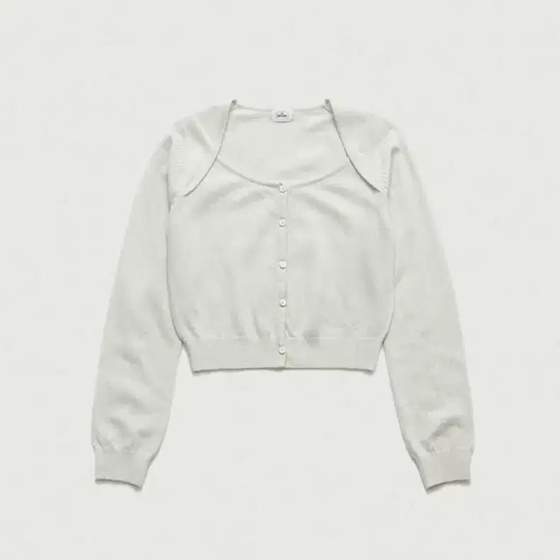 [BUNJANG] Thebarnett Peony Double Split Cardigan / 더바넷 Peony Double Split Cardigan_Mint