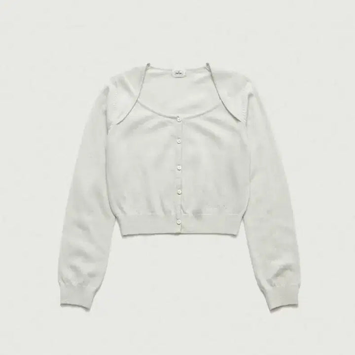 [BUNJANG] Thebarnett Peony Double Split Cardigan / 더바넷 Peony Double Split Cardigan_Mint