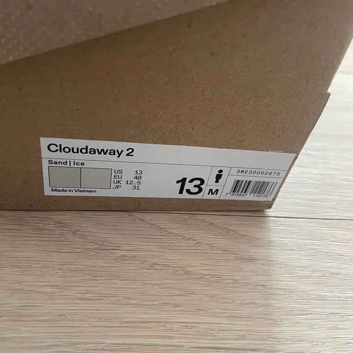 [BUNJANG] Onlearning Cloud Away 2 Sand/Ice Shoes / 온러닝 클라우드어웨이2 샌드/아이스 310