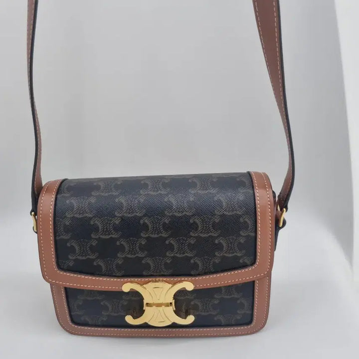 [BUNJANG] Celine Triomphe Shoulder Crossbody Bag / 셀린느 틴 트리옹프 숄더 크로스백