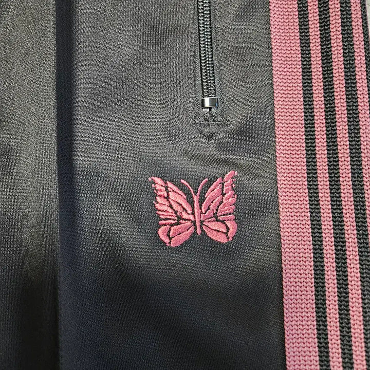 [BUNJANG] Needles Poly Smooth Narrow Track Pants Black (Size L) / 니들스 폴리 스무스 내로우 트랙 팬츠 블랙(L사이즈)