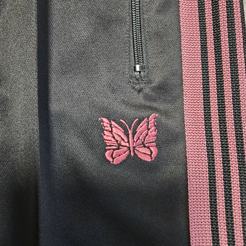 [BUNJANG] Needles Poly Smooth Narrow Track Pants Black (Size L) / 니들스 폴리 스무스 내로우 트랙 팬츠 블랙(L사이즈)
