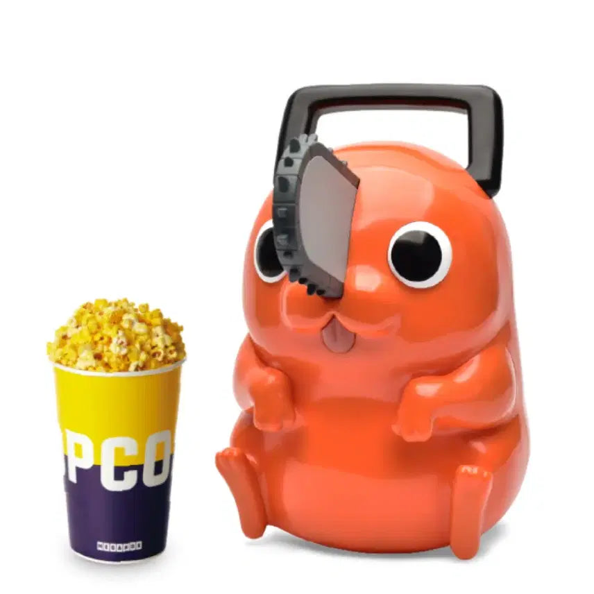 [BUNJANG] Chainsaw Man Pochita Popcorn Tub / 체인소맨 포치타 팝콘통