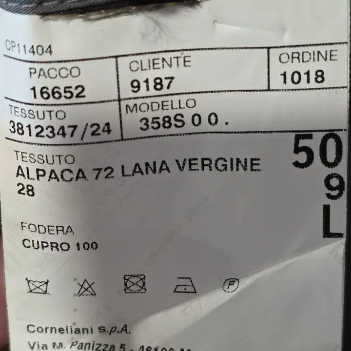 [BUNJANG] Alpaca Coat (Size L) / 꼬르넬리아니 알파카 코트 50(L)