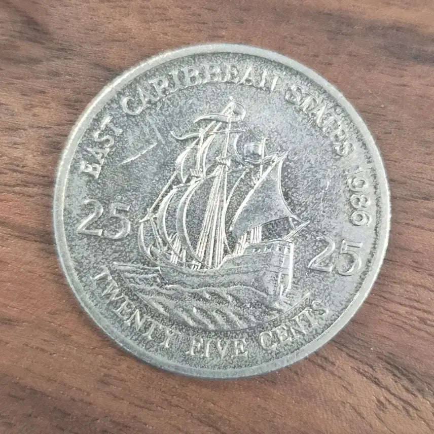 [BUNJANG] East Caribbean 25 Cent Coin / [EP. 562] 1986년 동부 카리브해 25센트 동전