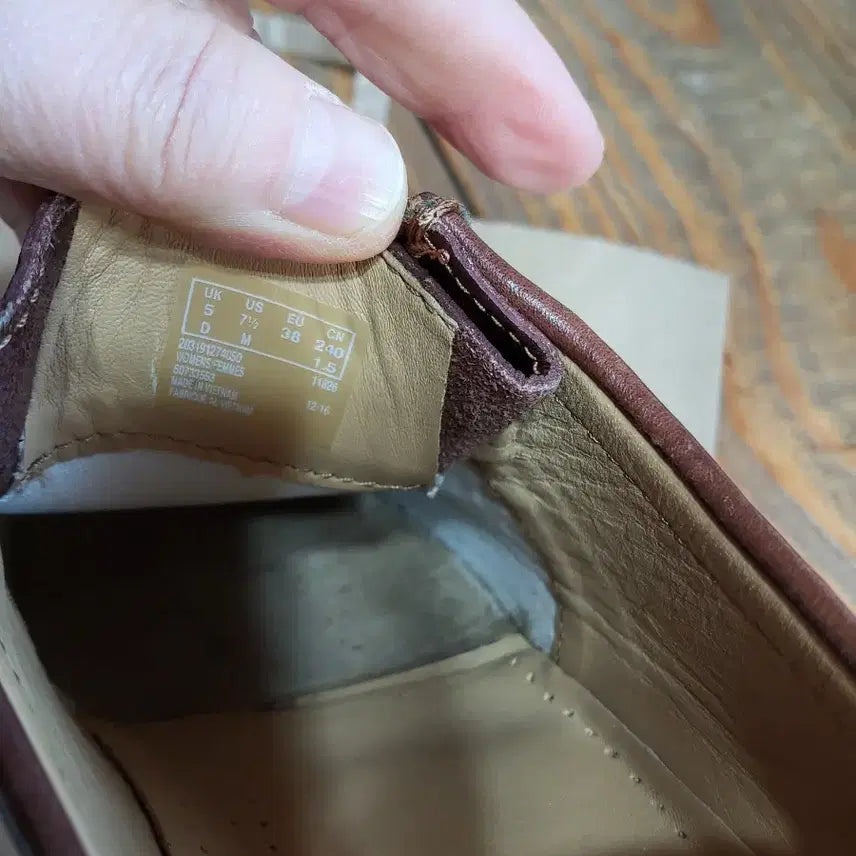 [BUNJANG] Clarks Natalie Leather 240 / 클락스나탈리레더240