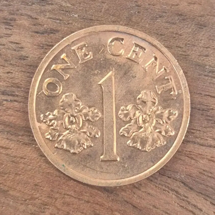 [BUNJANG] Singapore 1 Cent Coin (1994) / [EP. 566] 1994년 싱가포르 1센트 동전