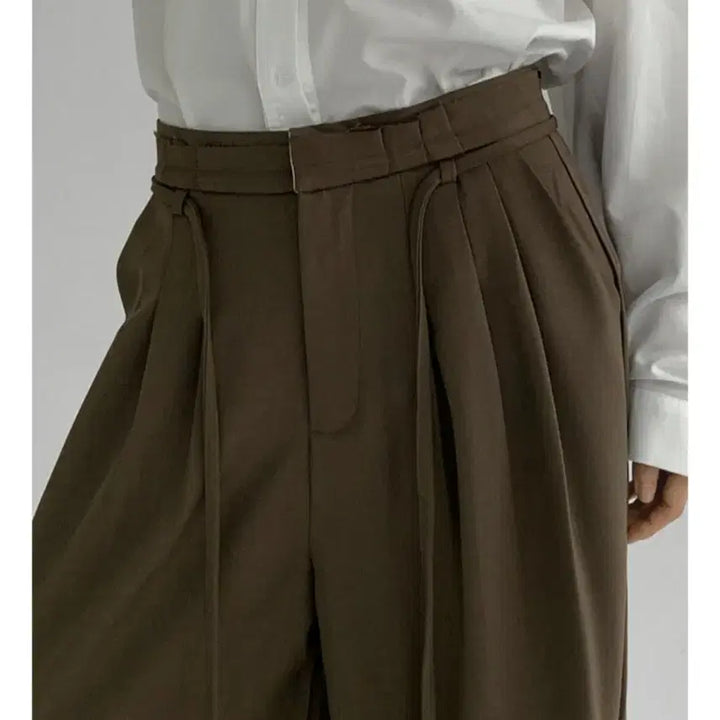 [BUNJANG] Manic Greta Wide String Pants / 매니크 그레타 스트링 와이드팬츠