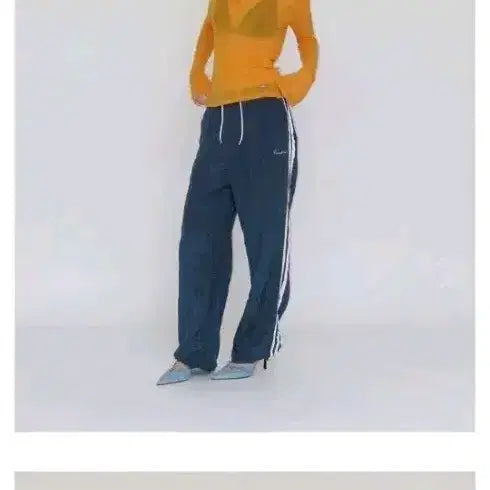 [BUNJANG] Crank Frill Line Training Pants / 크랭크 프릴라인 팬츠