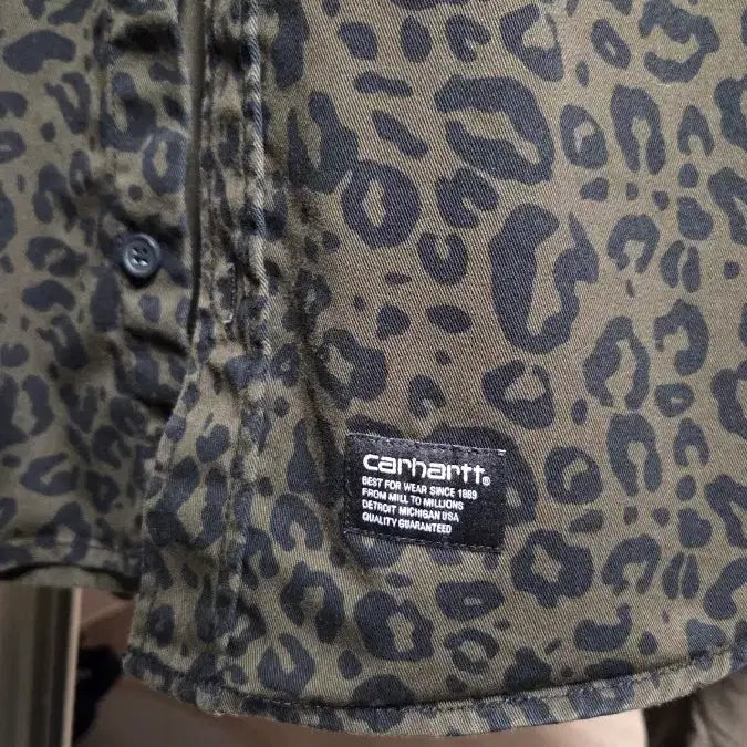 [BUNJANG] Carhartt Leopard Shirt / 칼하트 레오파드 셔츠
