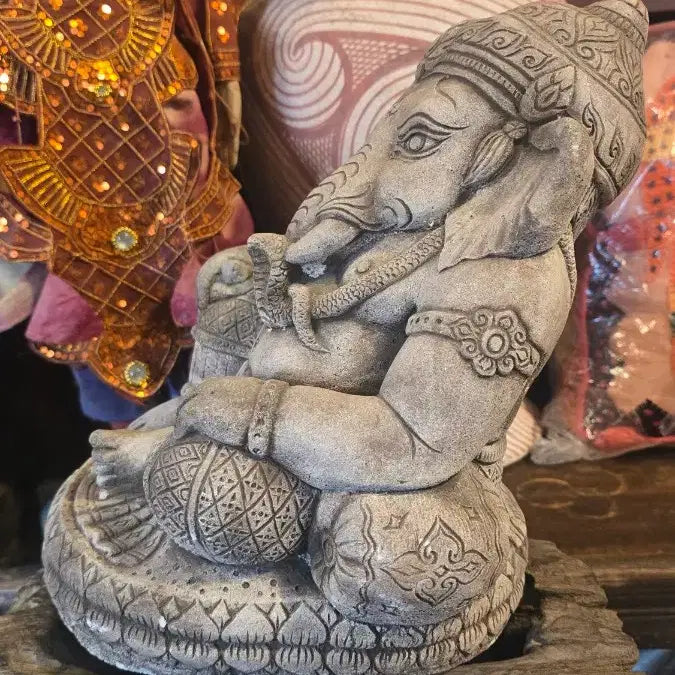 [BUNJANG] Ganesha Elephant God Statue Ornament / 코끼리신 가네샤 석상 장식품