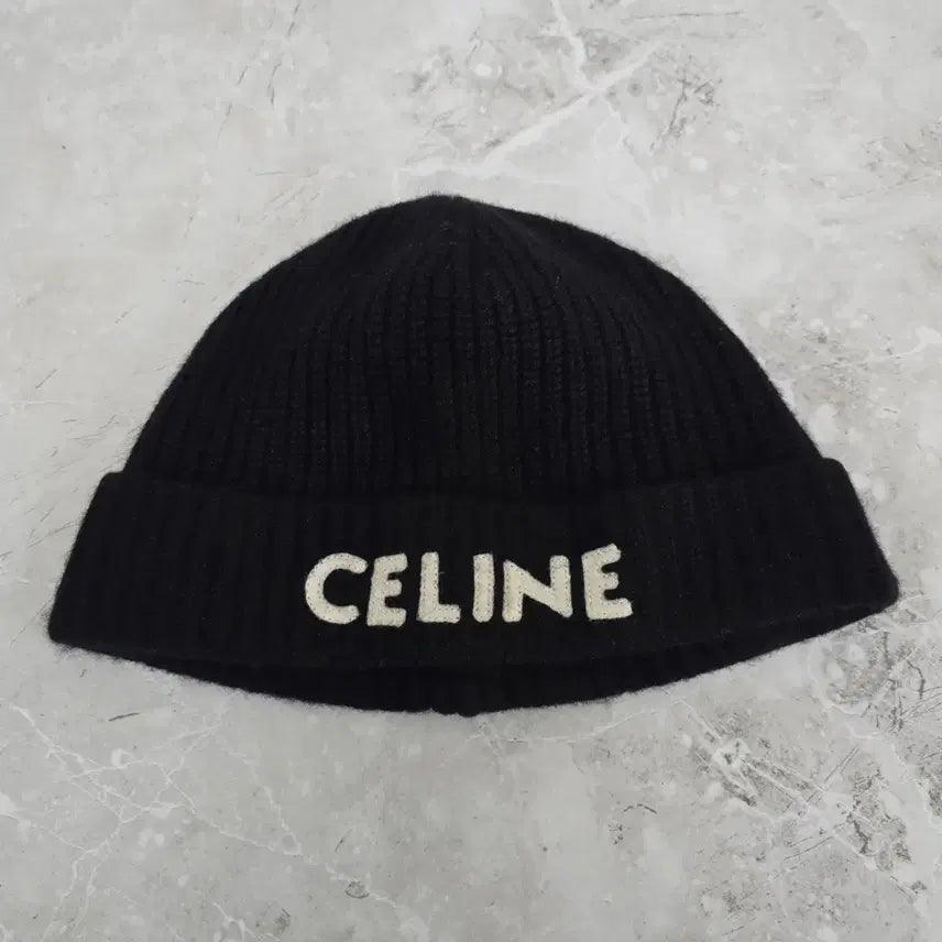 [BUNJANG] Celine Logo Beanie Hat / 셀린느 로고 비니 모자 판매
