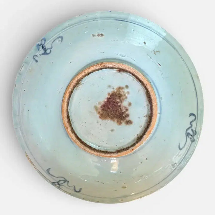 [BUNJANG] Qing Dynasty Blue and White Porcelain Plate / 단기특가) 중국도자기 - 청화수자문반(청나라)