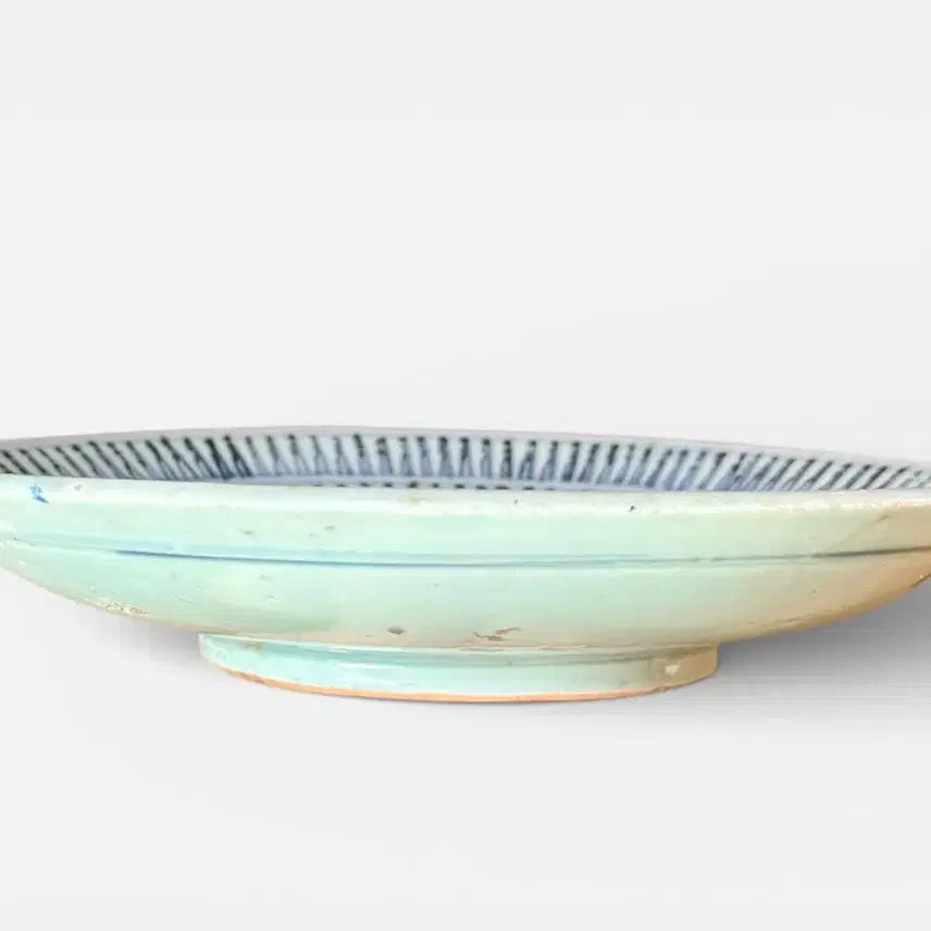 [BUNJANG] Qing Dynasty Blue and White Porcelain Plate / 단기특가) 중국도자기 - 청화수자문반(청나라)