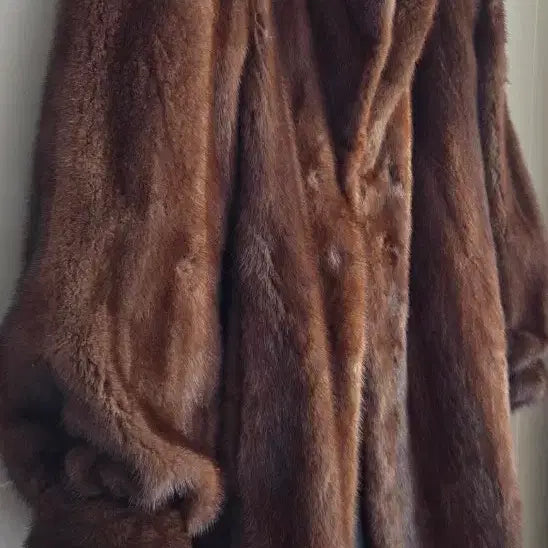 [BUNJANG] American Mink Fur Coat (Size 77) / 근화모피 아메리칸 통밍크 77사이즈택포
