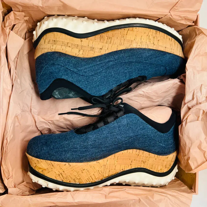 [BUNJANG] MIU MIU Denim 7 Shoes / 미우미우(MIU MIU) 여성 데님7 슈즈 / 새제품