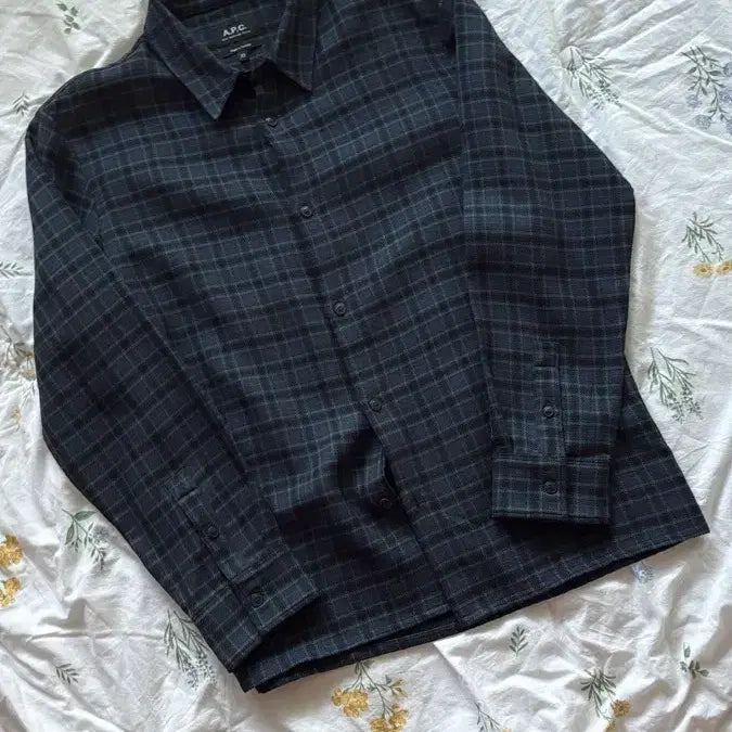 [BUNJANG] A.P.C. Farmer Check Shirt / APC 아페쎄 파머 체크셔츠
