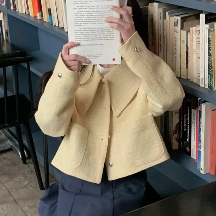 [BUNJANG] Mini Foe Notting Hill Sera Tweed Jacket / 미니포에 노팅힐 세라 트위드자켓