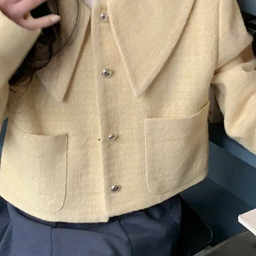 [BUNJANG] Mini Foe Notting Hill Sera Tweed Jacket / 미니포에 노팅힐 세라 트위드자켓