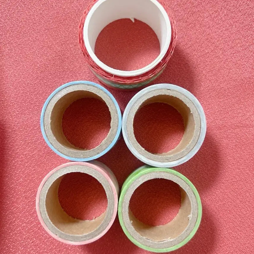 [BUNJANG] Various Masking Tape Bundle Set / 세트A 34종 통마테 마테컷 마테띵 다꾸 뇨니뇨니 구름마테 뚜뚜상점 전통