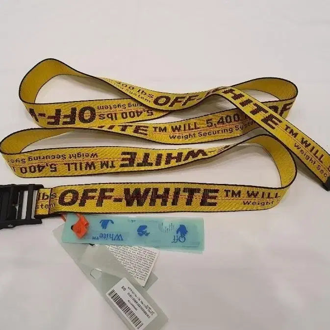 [BUNJANG] Off-White Industrial Belt / 오프화이트 인더스트리얼 벨트