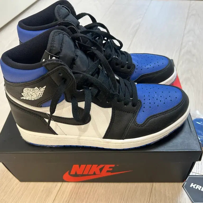[BUNJANG] Nike Air Jordan 1 Royal Toe 265 / 나이키 에어조던1 로얄토 265