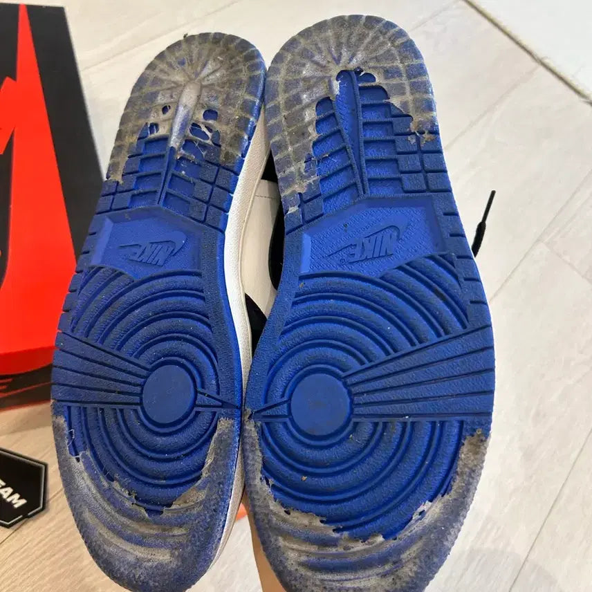 [BUNJANG] Nike Air Jordan 1 Royal Toe 265 / 나이키 에어조던1 로얄토 265