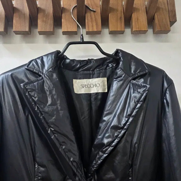 [BUNJANG] Speechio Black Fur Collar Long Coat / 스피치오 블랙 퍼 카라 롱 코트