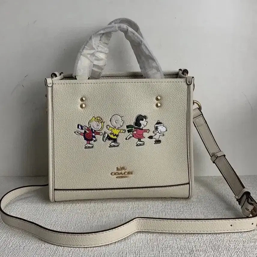 [BUNJANG] Coach Snoopy Tote Shoulder Bag / 코치 스누피 토트백 숄더백 새상품