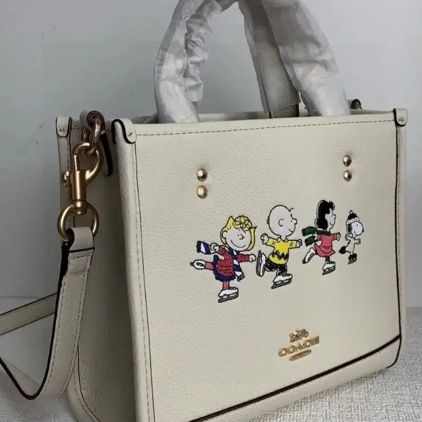 [BUNJANG] Coach Snoopy Tote Shoulder Bag / 코치 스누피 토트백 숄더백 새상품