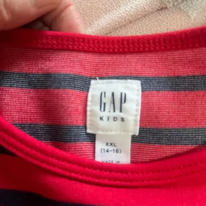 [BUNJANG] GAP Kids Striped Flare Dress / 갭 스트라이프 플레어 원피스