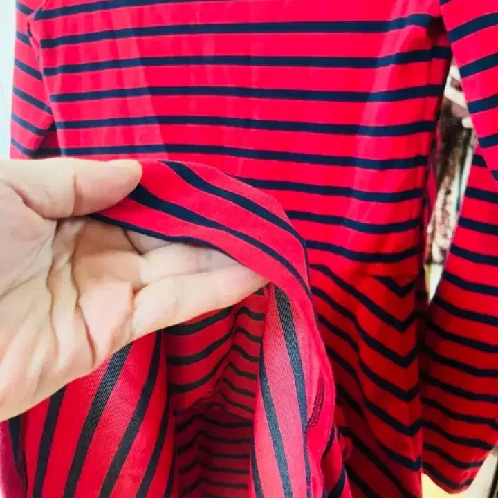 [BUNJANG] GAP Kids Striped Flare Dress / 갭 스트라이프 플레어 원피스