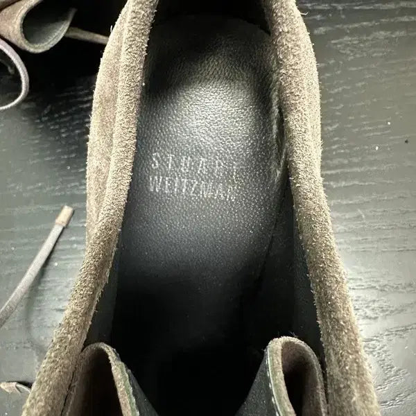 [BUNJANG] Stuart Weitzman Lace-up Suede Heels / 스튜어트 와이츠먼 레이스업 스웨이드 힐