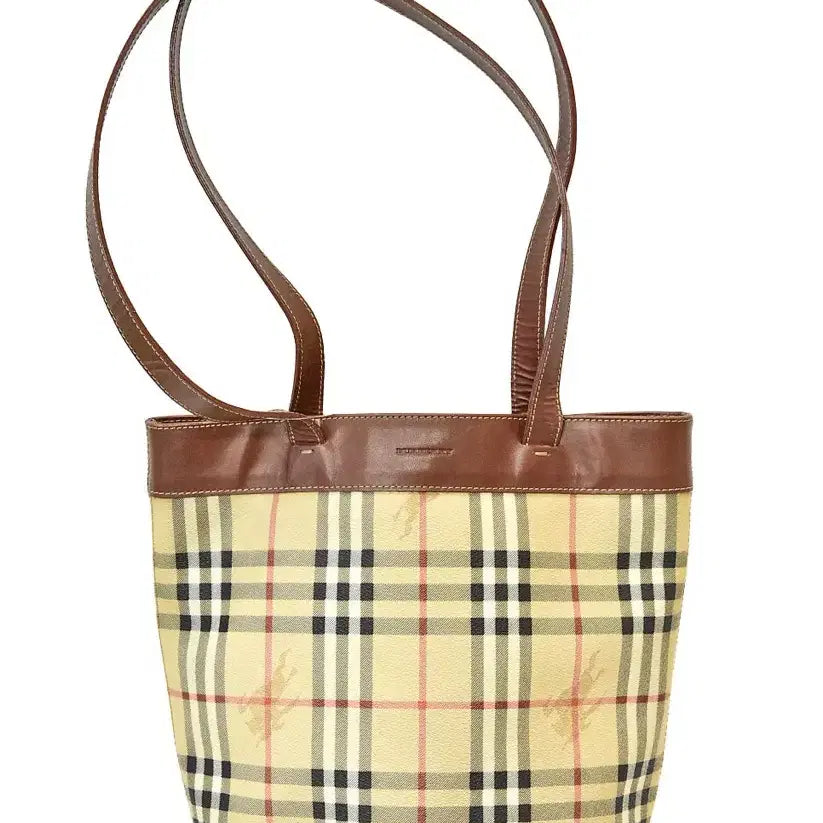 [BUNJANG] Burberry Nova Check Bucket Shoulder Bag / 버버리 노바체크 버킷 숄더백(정품)