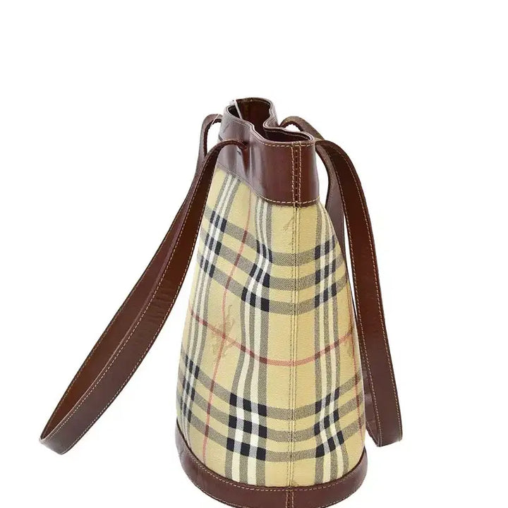 [BUNJANG] Burberry Nova Check Bucket Shoulder Bag / 버버리 노바체크 버킷 숄더백(정품)