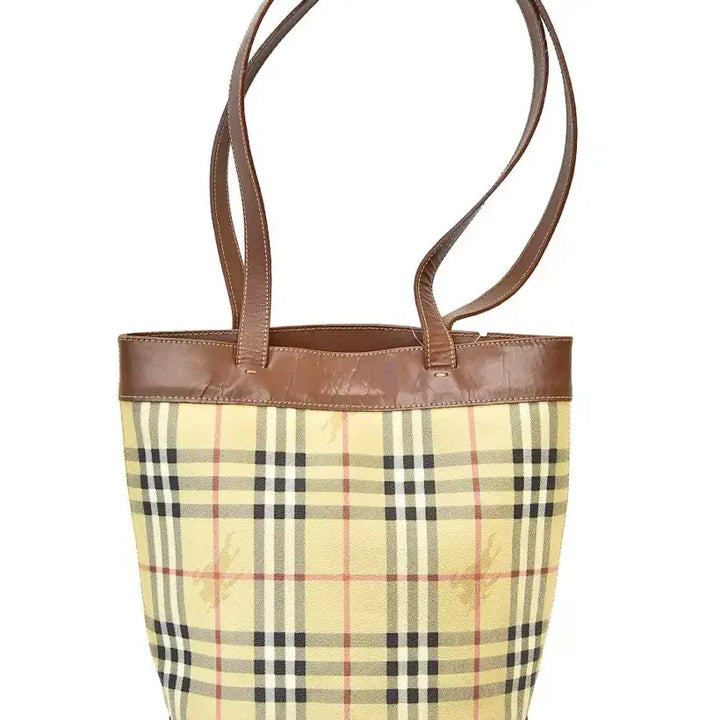 [BUNJANG] Burberry Nova Check Bucket Shoulder Bag / 버버리 노바체크 버킷 숄더백(정품)