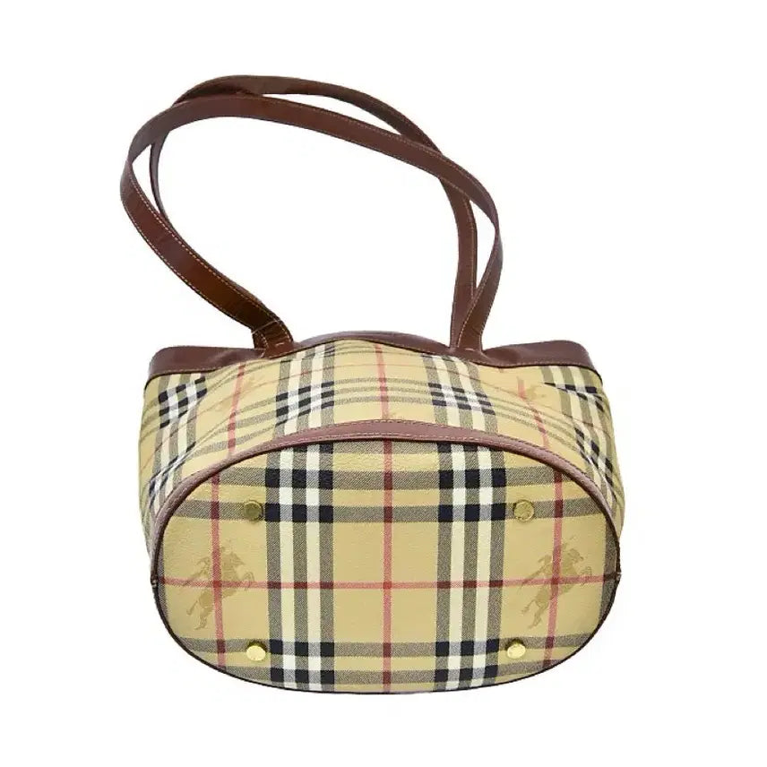 [BUNJANG] Burberry Nova Check Bucket Shoulder Bag / 버버리 노바체크 버킷 숄더백(정품)