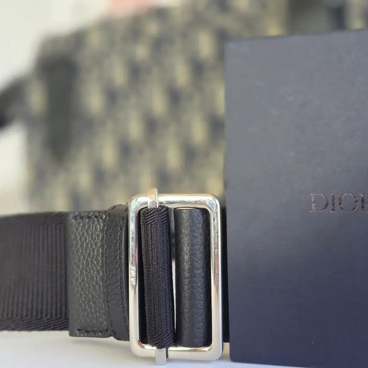 [BUNJANG] Dior Oblique Saddle Pouch Crossbody Bag / [중고] 디올 1ADPO095YKY 디올 오블리크 새들백