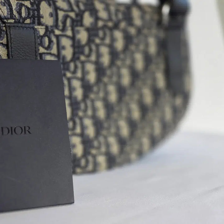 [BUNJANG] Dior Oblique Saddle Pouch Crossbody Bag / [중고] 디올 1ADPO095YKY 디올 오블리크 새들백