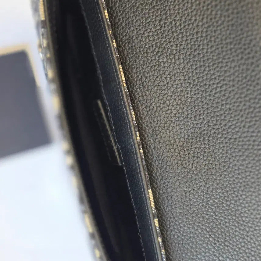 [BUNJANG] Dior Oblique Saddle Pouch Crossbody Bag / [중고] 디올 1ADPO095YKY 디올 오블리크 새들백