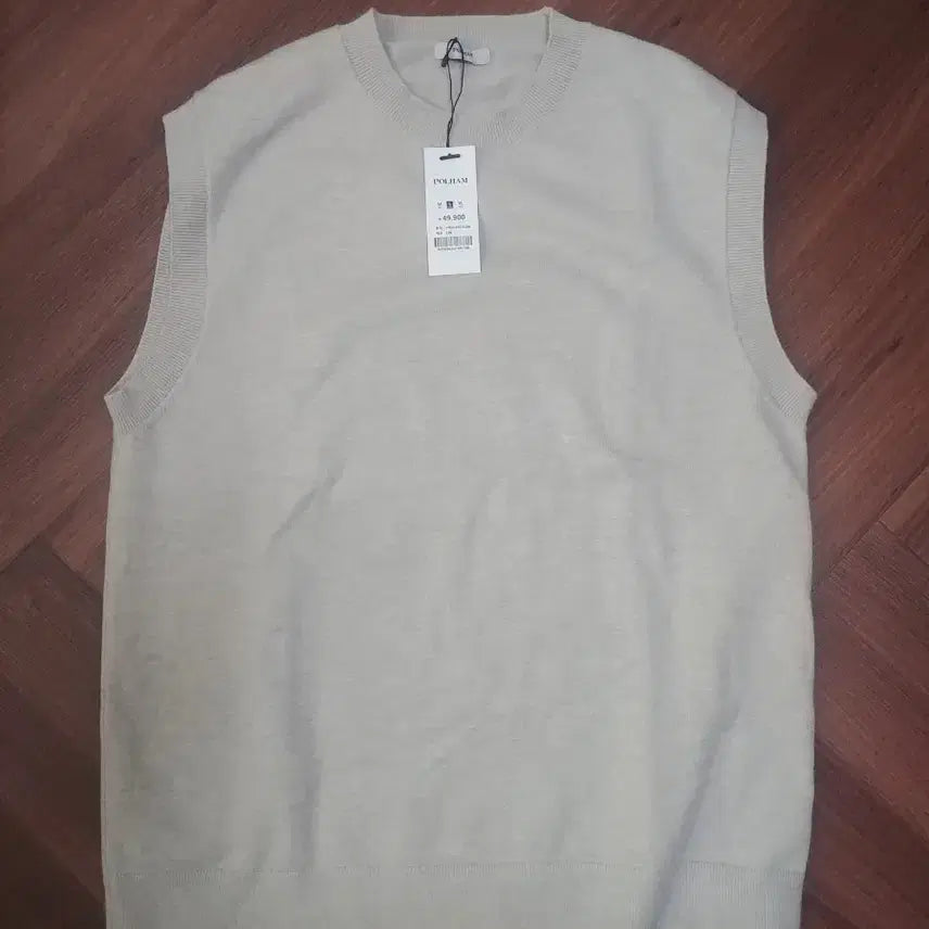 [BUNJANG] Polham Crew Neck Knit Sweater Vest / 폴햄 크루넥 니트 새옷