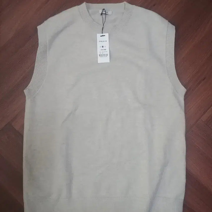 [BUNJANG] Polham Crew Neck Knit Sweater Vest / 폴햄 크루넥 니트 새옷