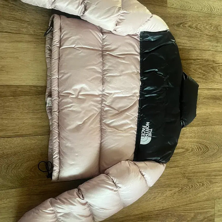 [SOLD OUT] 노스페이스 눕시 숏자켓 패딩 파스텔핑크 M