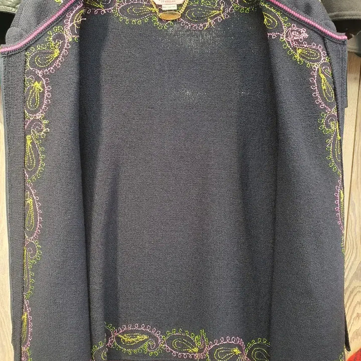 [BUNJANG] NEW MA POLLARI Beaded Embroidery Cardigan / NEW MA POLLARI 고급 비즈 자수 가디건 (77~88)