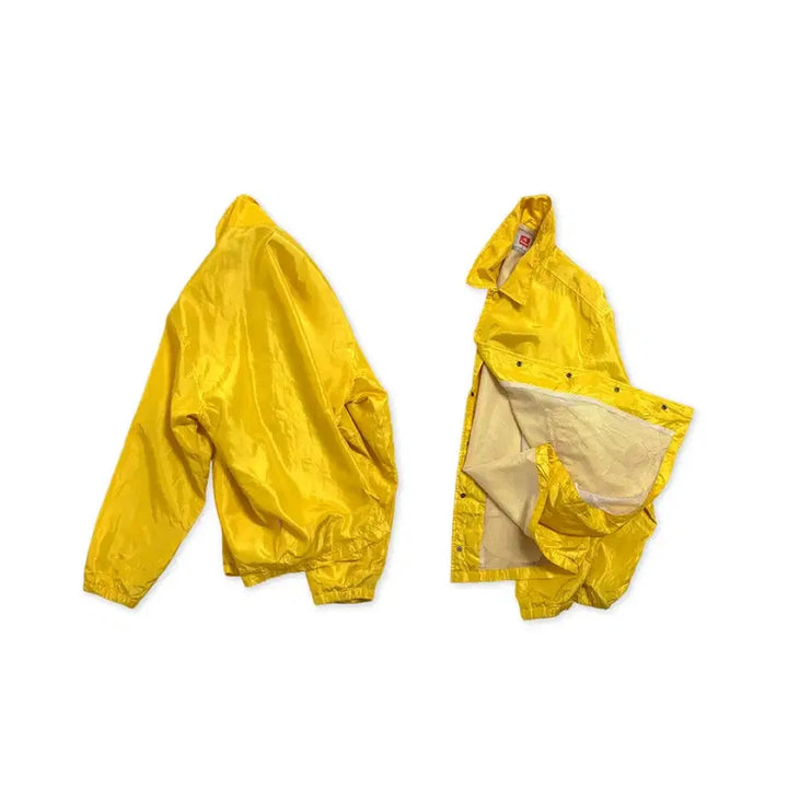 [BUNJANG] Hanes Nylon Coach Jacket Yellow Men&