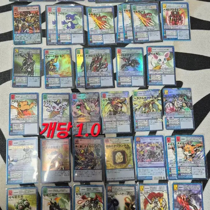 [BUNJANG] Digimon Card Omega-mon WarGreymon Dukemon Beelzemon Magnamon Lilithmon Card Bundle / 디지몬카드 오메가몬 워그레이몬 듀크몬 베르제브몬 매그너몬 리리스몬 등