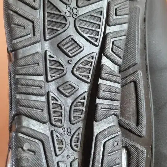 [BUNJANG] Black Rain Boots 245mm / 블랙 레인부츠 245mm