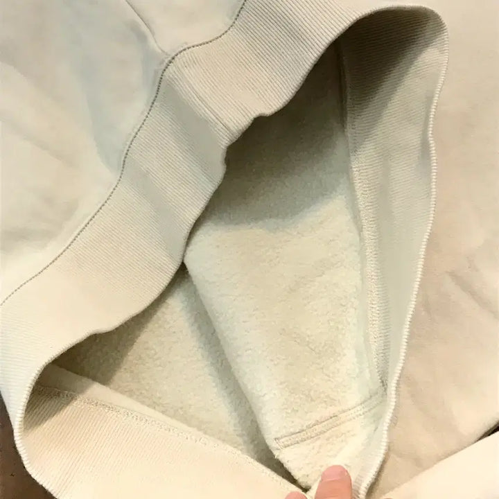 [BUNJANG] Champion Beige Fleece Hoodie 105 / 챔피온 베이지 기모 후디 후드티셔츠 남성 105 사이즈