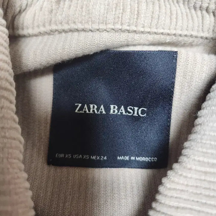 [BUNJANG] ZARA Corduroy Long Shirt S / 자라 코듀로이 롱 셔츠