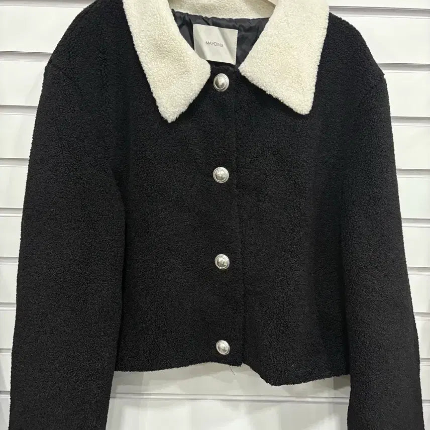 [BUNJANG] MAYBINS Boucle Collar Jacket / MAYBINS 뽀글이 부클 카라 자켓